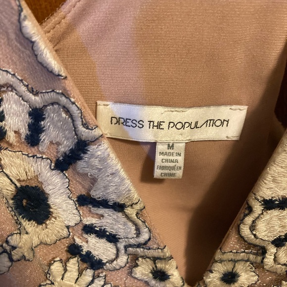 Dress The population Illusion dress - Picture 11 of 13